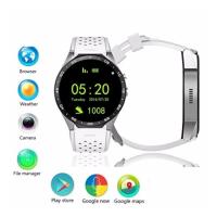 ราคา KINGWEAR KW88 นาฬิกาอัจฉริยะพร้อมกล้องในตัว ใส๋ซิมได้ รองรับ Android 5.1 ใส่ิซิมได้ 3G GSM+ Phone +Wifi+ GPS+ Heart Rate (558568736)