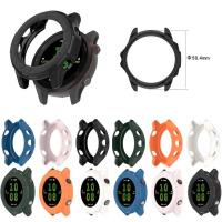 ราคา Garmin Forerunner255 Forerunner255S Forerunner955 ซิลิโคนหรูหรา TPU Soft Hollow Out นาฬิกาสําหรับ Garmin Forerunner 955 Solar 255S เพลง 255 นาฬิกากรอบกันชน (24976915319)