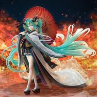 ราคา ของแท้ Hatsune Miku Anime Figure Two-dimensional Ornaments Female Cute Model Chassis Miku Weddi (27706539063)