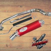 ราคา ท่อสูตรเวฟ100s ท่อแต่งเวฟ100s ท่อโยชิมูระ สำหรับ W100sทุกรุ่น มี 2 สีให้เลือกสีแดงและสีน้ำเงิน (42111430289)