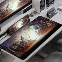 ราคา แผ่นรองเมาส์ขนาดใหญ่เกมMonster Hunter Wildsเมาส์Gamerโต๊ะPadอุปกรณ์เสริมสําหรับเล่นเกมคอมพิวเตอร์ขอบRuerคีย์บอร์ดPC Mat (44125925309)