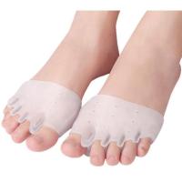 ราคา ถุงเท้าแยกนิ้วเท้า ซิลิโคน นุ่ม สบายเท้า คั่นนิ้วเท้านำมาใช้ใหม่ได้ ลดอาการปวด พร้อมส่งจากไทย (25940687256)