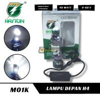 ราคา Rayton M01K-H4 Led รถจักรยานยนต์รถ Projie ไฟหน้าสีขาวเต็มรูปแบบ 48 วัตต์ Mini โปรเจคเตอร์ M01K H4 (44455755424)