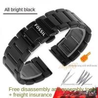 ราคา สายข้อมือนาฬิกาสแตนเลส Fossil ขนาด 14-24 มม. | สร้อยข้อมือโลหะพร้อมตัวล็อคแบบผีเสื้อ | สายรัดทดแทนแบบยูนิเซ็กซ์สำหรับผู้ชายและผู้หญิง (42803357017)