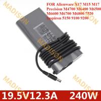 ราคา ชาร์จไฟสำหรับแล็ปท็อป Dell Alienware 17 R5 X17 M15 M17 M18x/Precision M6800 7520/Inspiron 9200 19.5v 12.3a 240W (40304673418)