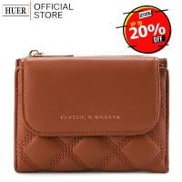 ราคา HUER ~ Julie Quilted Small Flap Wallet พร้อมกล่อง 9446-194Camel (27315203917)