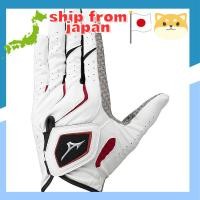 ราคา MIZUNO Golf Gloves Double Grip Fingertip Short Men's Left Hand White/Red 26cm 5MJMS401 (29933893497)
