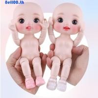 ราคา DARNELLYA 1/6 BJD Movable Joint Doll Body, Kawaii เคลื่อนย้ายได้ Nude 21 Ball Jointed ตุ๊กตา, Curly ตุ๊กตาแฟชั่น DIY ของเล่น 3D ตุ๊กตาหัวใหญ่ของขวัญผม (40626309022)