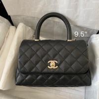 ราคา New Chanel coco 9.5” Ghw caviar holo 299 (4547139596)