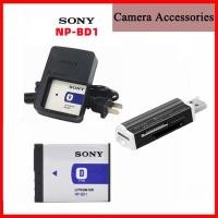 ราคา อุปกรณ์เสริมสําหรับกล้อง Sony DSC-T500 T200 T300 T700 T77 T75 กล้องดิจิตอล NP-BD1 แบตเตอรี่ + เครื่องชาร์จ (29379032877)