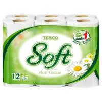 ราคา เทสโก้ ซอฟท์ กระดาษชำระแบบม้วน หนา 2 ชั้น ขนาด 10.0 x 11.3ซม. ยาว 16ม. 12 ม้วน (6807049525)