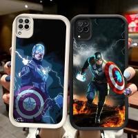 ราคา SAMSUNG TS-10 กัปตันอเมริกาปลอกกันกระแทกสําหรับSamsung A12 A22 J2 J4 J7 Pro Plus Prime 5G (42073818033)