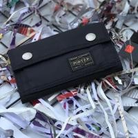 ราคา Porter กระเป๋าสตางค์ใบสั้น 2พับ(ดำ) (674169474)