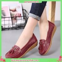 ราคา รองเท้าโลฟเฟอร์ รองเท้าหนังลำลอง สำหรับผู้หญิง (53001100178)