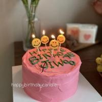 ราคา เทียนวันเกิดหน้ายิ้ม smile ส่งจากไทย เทียนวันเกิด เทียนยิ้ม เทียนสมาย เทียนsmile เทียนหน้ายิ้ม เทียนเกาหลี เทียนน่ารัก (7083671624)