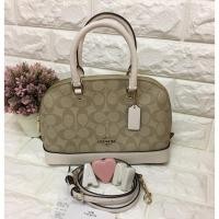 ราคา กระเป๋าสะพาย coach ทรงโดมมินิ (406591503)