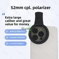 ราคา เลนส์โทรศัพท์ปะการังปะการัง เลนส์โทรศัพท์ คลิปเลนส์ ฟิลเตอร์กล้อง 52 มม. เลนส์ฟิลเตอร์โทรศัพท์สำหรับ for iPhone/Android (42852381287)