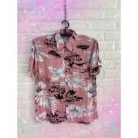 ราคา ลายพร้อย สินค้ามีพร้อมส่ง เสื้อสงกรานต์ เสื้อลายดอก เนื้อผ้าสปันพิมส์ลายดอกชบา บางนุ่มใส่สบาย PP07 (26627251880)