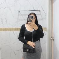 ราคา เสื้อยกไหล่สาวอวบ แจ้งสีในแชทค่ะ (4214796043)