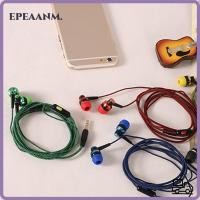 ราคา EPEAA 3.5 มม.หูฟัง,สเตอริโอพร้อมไมโครโฟนหูฟังชนิดใส่ในหู,ชุดหูฟังสายพร้อมไมโครโฟนไนลอนสานหูฟังแบบพกพาหูฟังไฮไฟโทรศัพท์มือถือคอมพิวเตอร์ MP3 (40676287516)