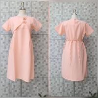ราคา ชุดคลุมท้อง โทนสีส้ม เดรสคลุมท้อง ชุดคลุมท้องใส่ทำงาน ราคาถูก (18871977023)