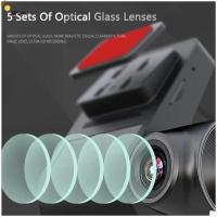 ราคา WIFLYZO Dash Camera, APP Control 1080P Car DVR, Portable HD Recording Video Recorder การตรวจสอบยานพาหนะ (55300247543)