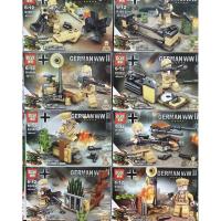 ราคา เลโก้ทหาร ตัวต่อมินิฟิกทหาร ชุด ส่งครามโลก ทหารเยอรมัน 1 ชุด 8 กล่อง (6374706757)