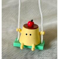 ราคา มือสอง(มีร่องรอยคราบสี) พุดดิ้งชิงช้า แขวนห้อยตกแต่ง ขนาด 3 ซม. (26414659092)