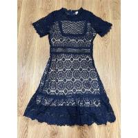 ราคา ชุดเดรสผ้าลูกไม้สีกรมท่า ใส่ออกงานใส่ทำงานได้ (20208543617)