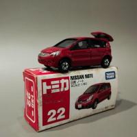 ราคา รถโทมิก้า TOMICA No. 22 Nissan Note รถใหม่กล่องเก่ารถสวยมาก แต่กล่องเก่า ราคาพิเศษ (24037020499)