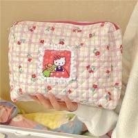 ราคา กระเป๋า Kitty bag กระเป๋าใส่เครื่องสำอางค์ ใส่ของจุกจิกลายคิตตี้ (19228792751)