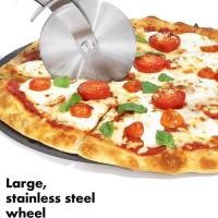 ราคา ที่ตัดพิซซ่าแบบลูกกลิ้ง OXO อเมริกัน มีดทำอาหารตะวันตก DIY มีดอบขนมแบบแมนนวล เกรดอาหารสำหรับครัวเชิงพาณิชย์ (41667756382)