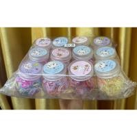 ราคา หนังยางรัดผมหลากสี มีเส้นใหญ่และเส้นเล็ก (42557988489)