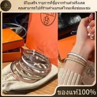ราคา ใหม่ มีใบเสร็จ อุปกรณ์เสริมที่สมบูรณ์ HERMES Uni bangle การรับประกันสองปี ของแท้ 100 (44372307845)