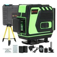 ราคา เครื่องวัดระดับเลเซอร์ VERGIN 12 เส้น แสงสีเขียว พร้อมอุปกรณ์ครบชุด กล่องกันกระแทกอย่างดี (20562359840)
