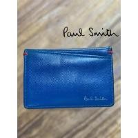 ราคา Paul Smith leather card case สวย สภาพดี (43817901835)