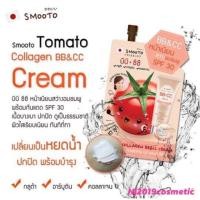 ราคา Smooto Tomoto Collagen BB&CC (1กล่องมี6ซอง) มาเพิ่มความสว่าง เรียบเนียนกันแดด หน้าเนียน ปรับผิวสว่างอมชมพู (3934251078)