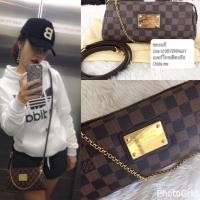 ราคา Louis Vuitton Eva clutch damier (191580536)