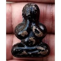 ราคา ปิดตาวัดสะพานสูง พิมพ์ใหญ่หลังยันต์นะ พ.ศ. 2532 เนื้อผงมวลสารพระเก่าสมัยหลวงปู่เอี่ยม (24320992478)