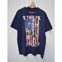 ราคา เสื้อลายทหารUSA สีน้ำเงิน อก44ยาว30 (9785167697)