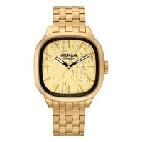 ราคา Caterpillar Crawler Mens Stainless Steel Date Watch CR.191.13.939 - Gold (261363097)