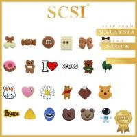 ราคา SCSI Jibbitz Crocs / ปุ่ม Crocs / ปุ่มเสน่ห์ Crocs / รองเท้า Jibbitz Charms / Button2196G / Button2196T / Button5000 (43168233955)