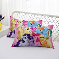 ราคา ปลอกหมอนอิง ปลอกหมอน ปลอกหมอนลายการ์ตูนน่ารัก Little Pony สีพาสเทล ขนาด 30x50 cm (24647117406)