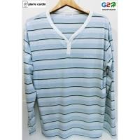ราคา PIERRE CARDIN แท้ เสื้อยืดคอวีลายแขนยาว (1254596648)