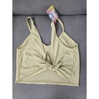 ราคา cropสายเดี่ยว คอวี คอถ่วง ผูกหลัง ใหม่ป้ายห้อย สีเขียวมะนาว (16994521004)