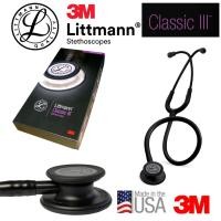 ราคา หูฟังแพทย์ 3M Littmann Classic III Black Edition ก้านดำ (Stethoscope) (2379178493)