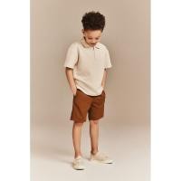 ราคา H&M(เอชแอนด์เอ็ม) เด็กผู้ชาย กางเกงชิโนขาสั้นคอตตอน 1122706_1 (27073574083)