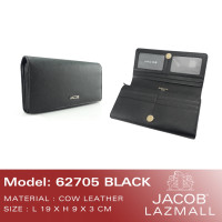 ราคา JACOB กระเป๋าธนบัตรสตรี ทรง ยาว รุ่น 62705 (13730683931)