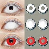 ราคา [COD]คอนแทคเลนส์คอสเพลย์Eyeshare,คอนแทคเลนส์ฮาโลวีน,คอนแทคเลนส์สีแดง,สีดำ,สีขาว 14.5 มม. (26106002262)