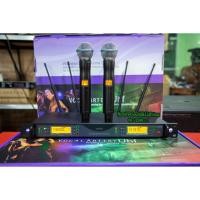 ราคา ไมค์ลอยคู่คลื่นใหม่เสียงดี UR24D NOLOGO รุ่น 4เสา(คลื่น748-758MHZ)ใช้พูดและร้องเพลง เสียงดีมาก เสียงนุ่มหนา รับสัญญาณไกล (11713375152)